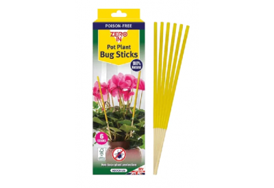 Zero In Pot Plant Bug Sticks (6 sticks)